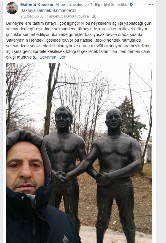 Başpehlivan Kavakçı’dan Güreş Heykellerine Eleştiri