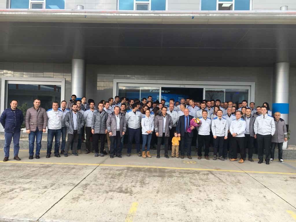 Hendek'in Fahri Hemşehrisi Mete Balkız Daikin’den emekli oldu