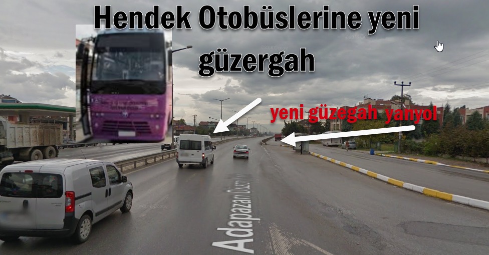 Hendek Otobüslerinin Güzergahı Değişiyor