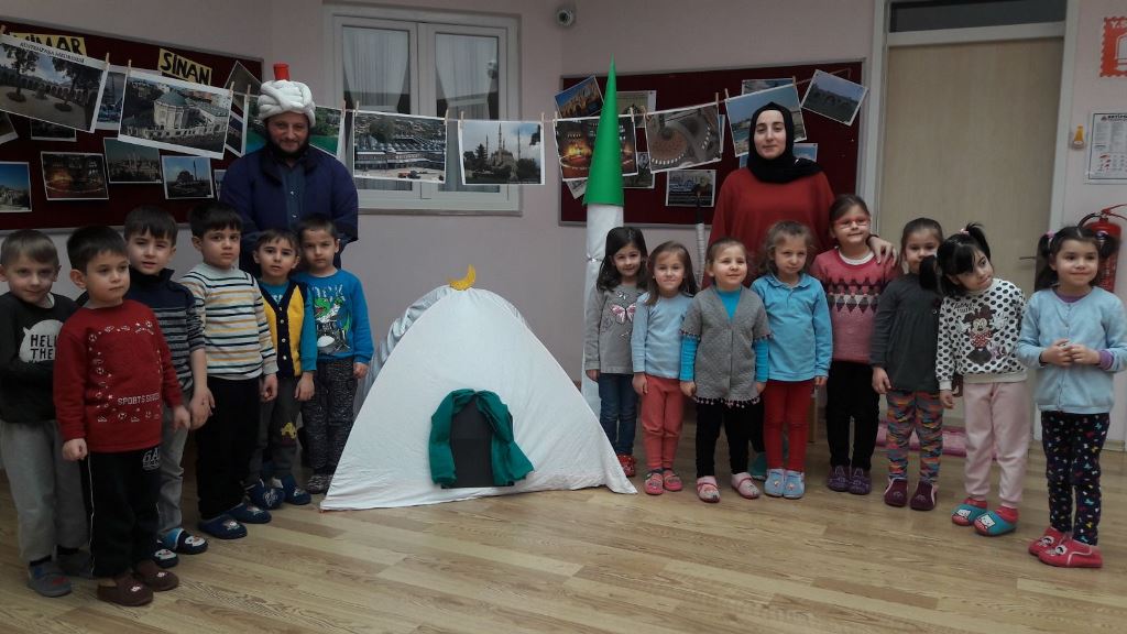 Yenimahalle Anaokulu Öğrencileri Mimar Sinan İle Tanıştı