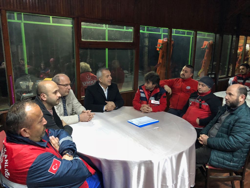 BABAOĞLU UMKE EKİBİNİ ZİYARET ETTİ