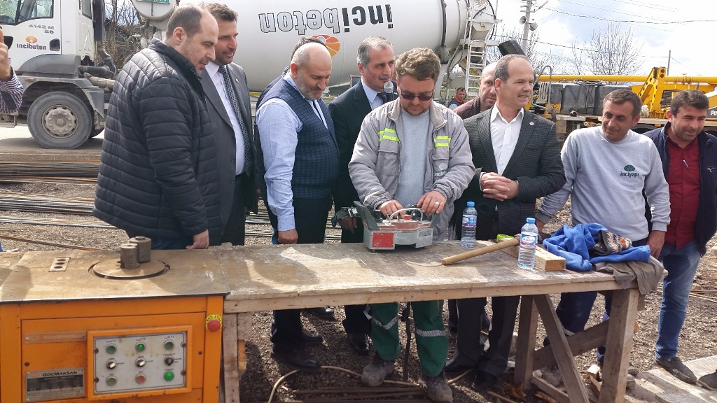 Yenimahalle Cami Temel Atma Töreni Yapıldı