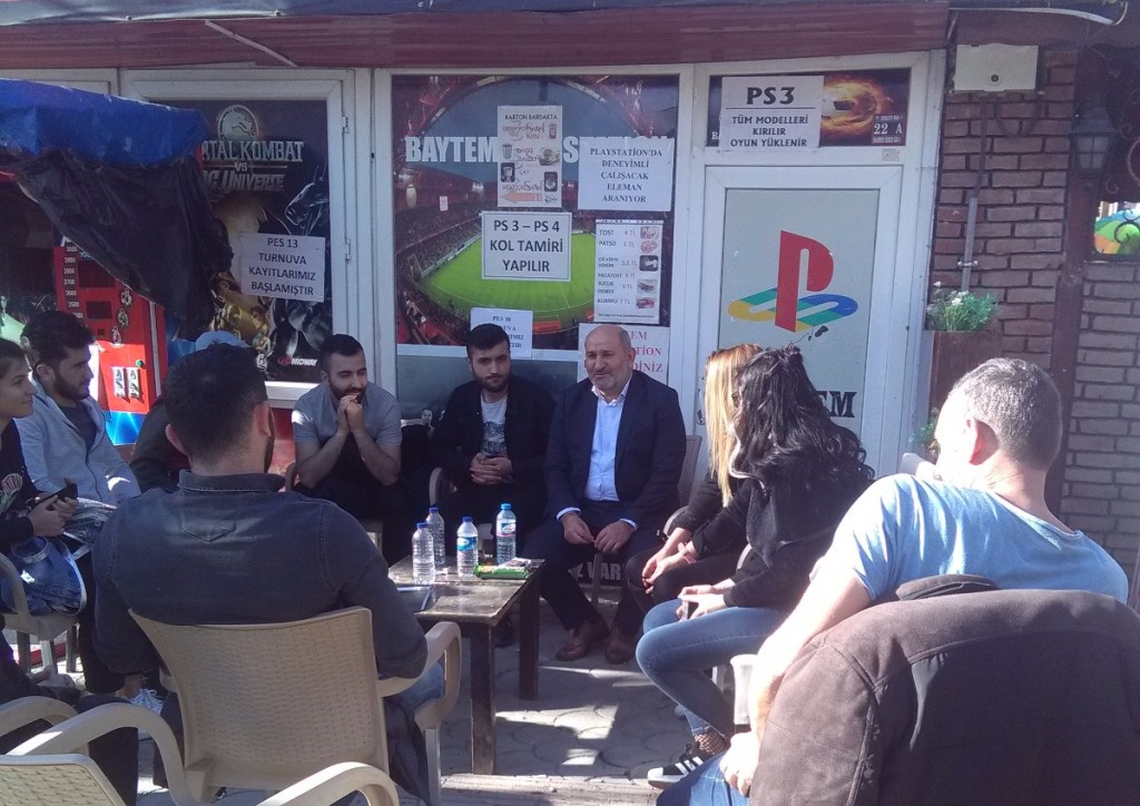 Başkan Püsküllü’den Yangın Yerine Ziyaret