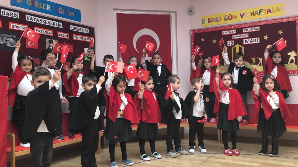 Yenimahalle Anaokulu Şehitlerini Unutmadı