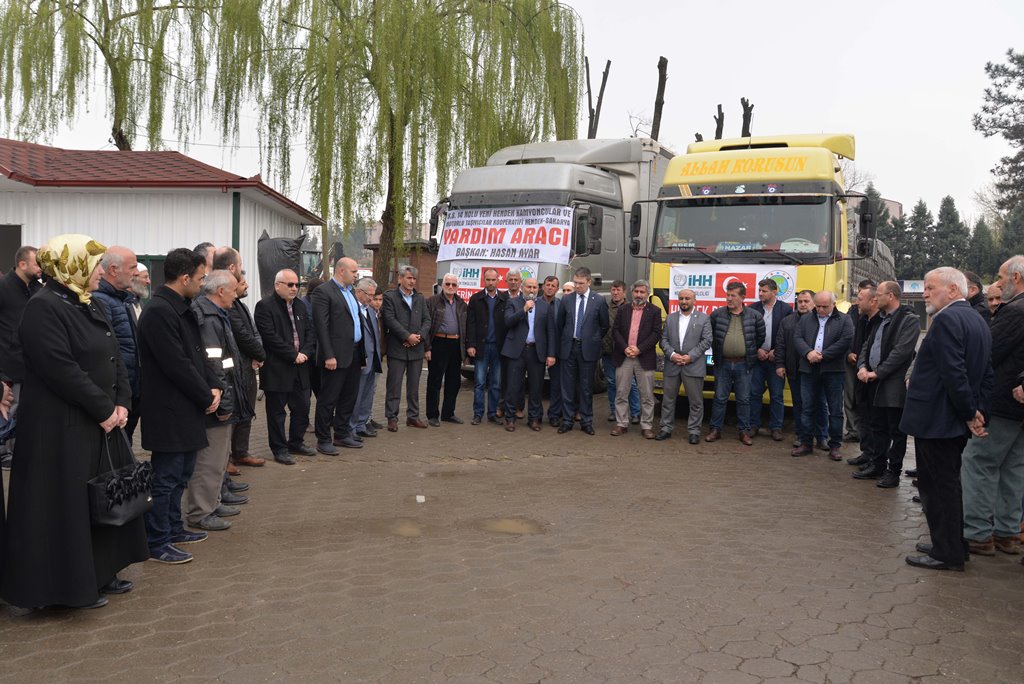 Suriye’ye 235. Tır Hendek’ten yola çıktı