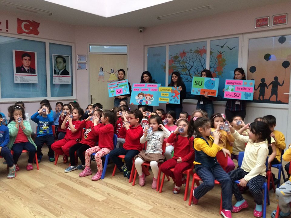 Yenimahalle Anaokulu Öğrencileri Suyun Değerini Biliyor