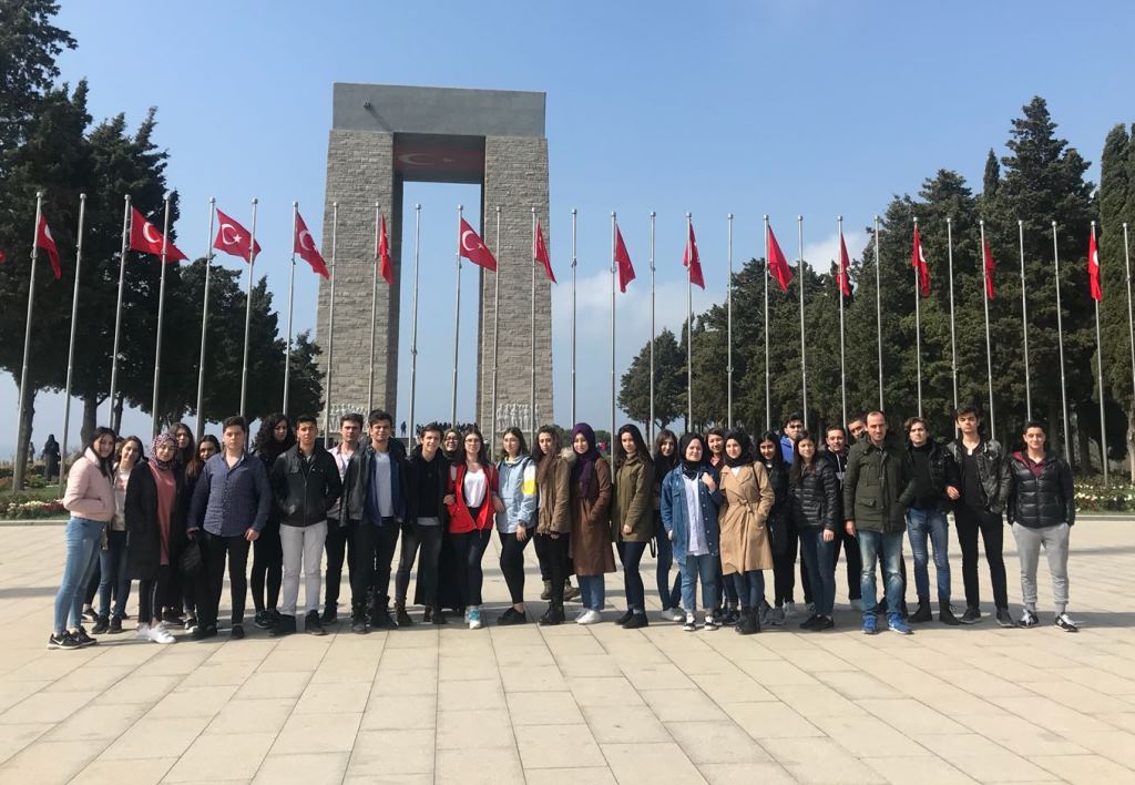 İMGE’liler Çanakkale Şehitlerini Ziyaret Etti