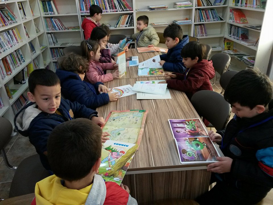 Yenimahalle Anaokulu Öğrencileri Kütüphane İle Tanıştı