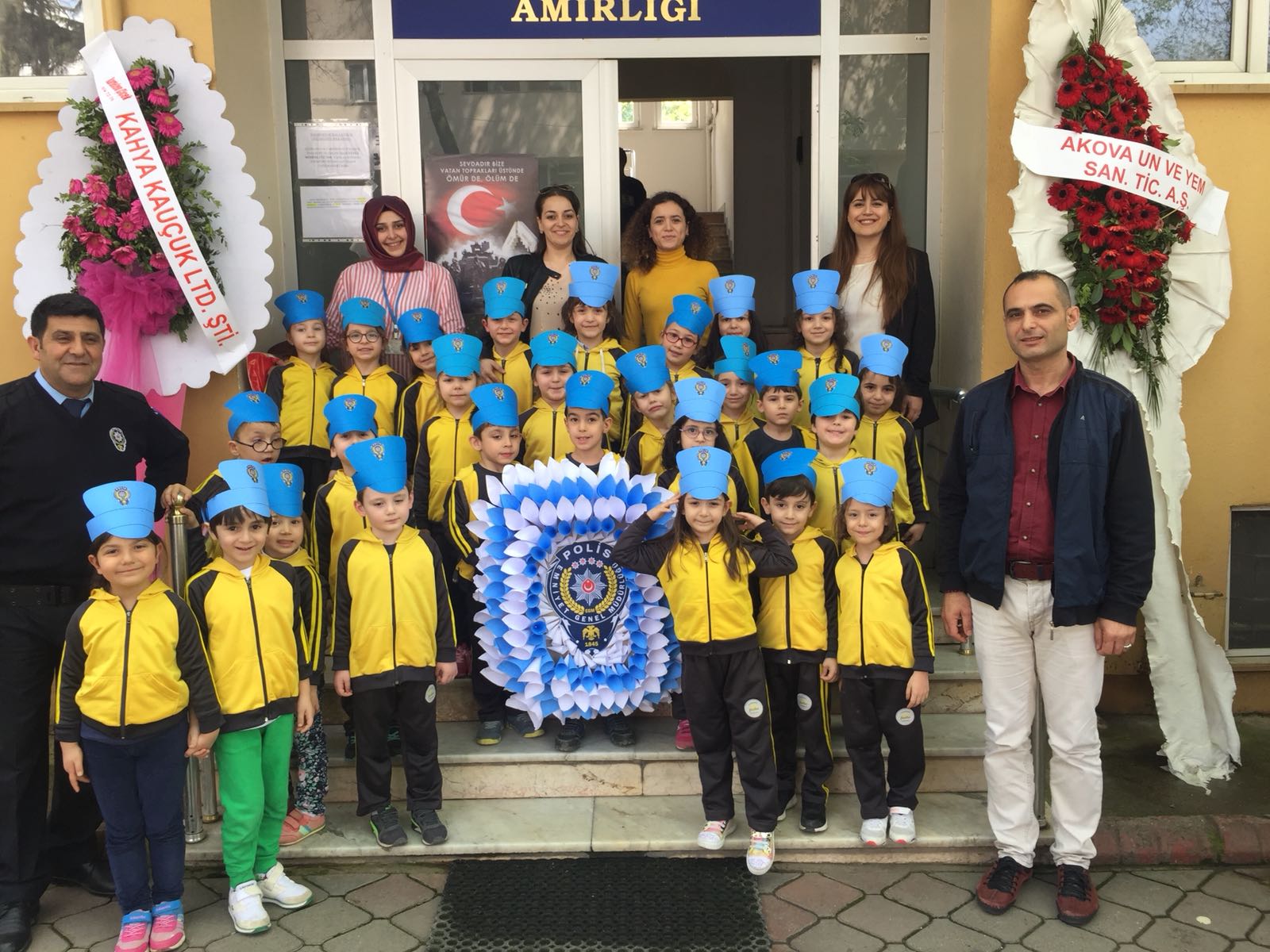 Pırıltı Anaokulu Öğrencileri Emniyeti Gezdi