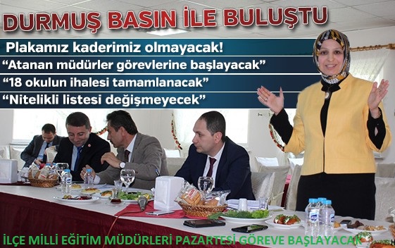 İlçe Milli Eğitim Müdürü Pazartesi Göreve Başlayacak