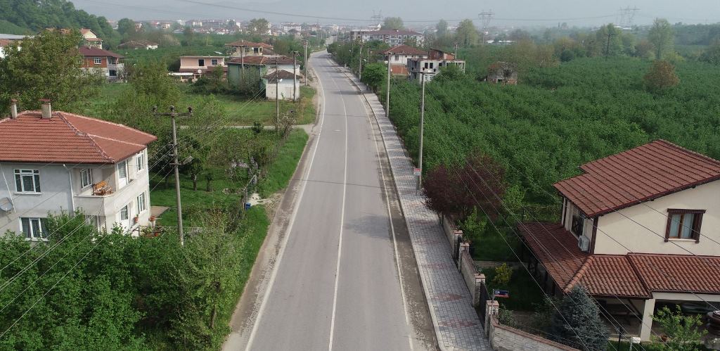 Çağlayan’a Kaldırım Çalışması