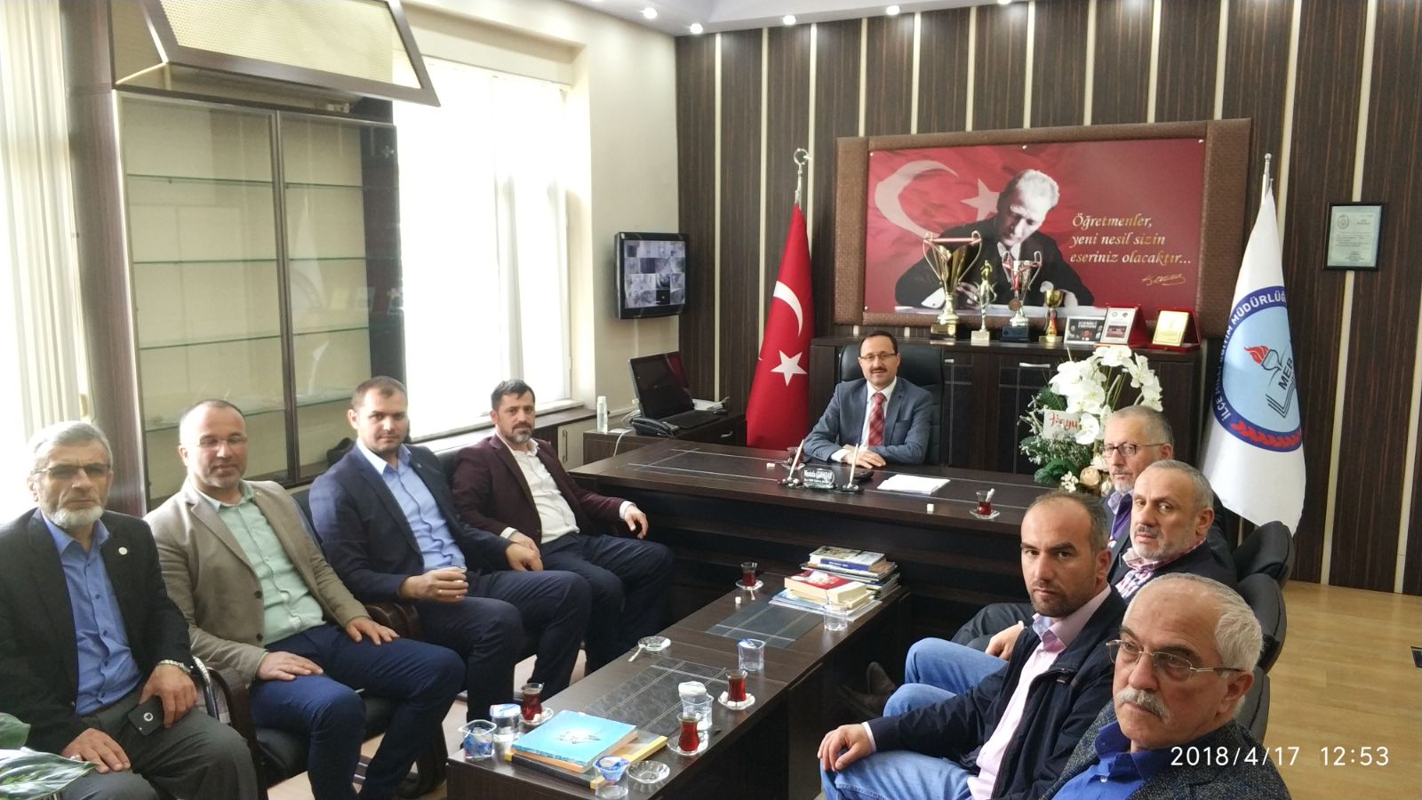 Sofu ve Ekibi Çuhadar’ı ziyaret etti