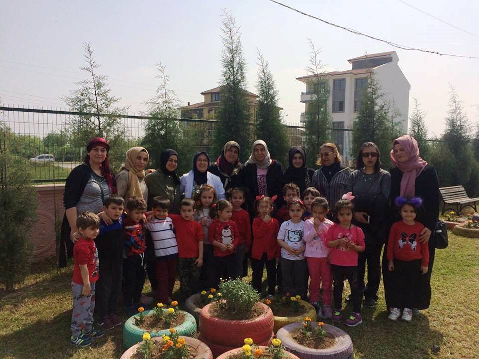 YENİMAHALLE ANAOKULU’NA BAHAR GELDİ