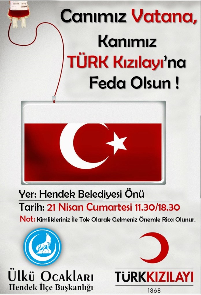 Ülkücülerden Kan Bağışı Kampanyası