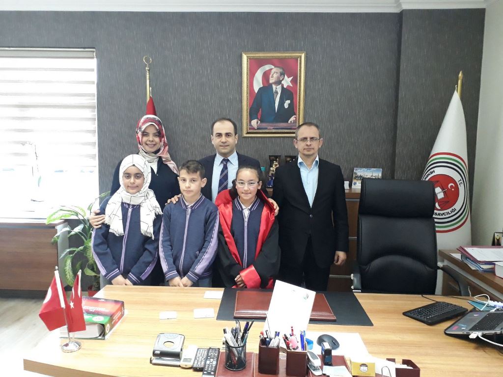 Atikehanım Ortaokulu’ndan Başsavcılığa Ziyaret