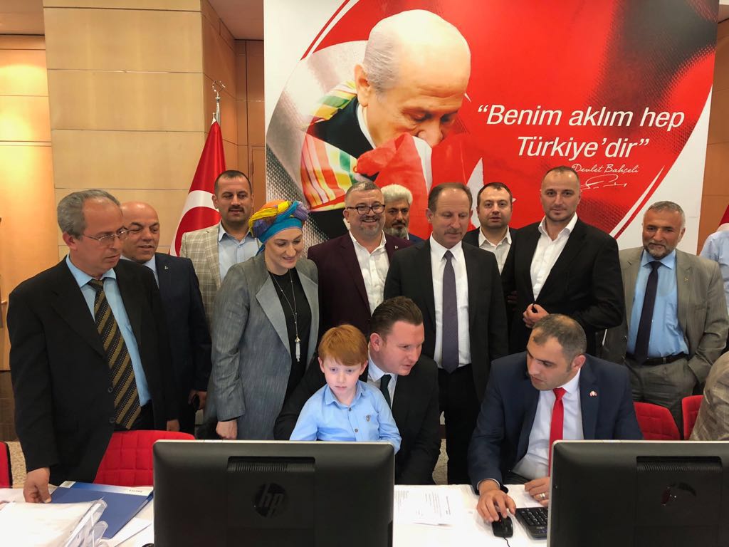Bülbül Aday Adaylık Başvurusunu Yaptı