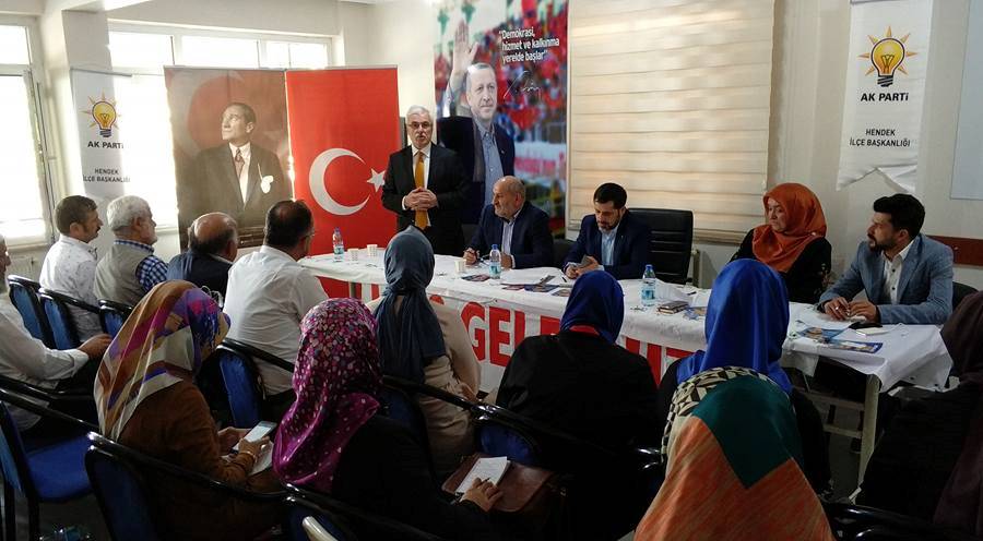 AK Partinin Aday Adayları Hendek'teydi