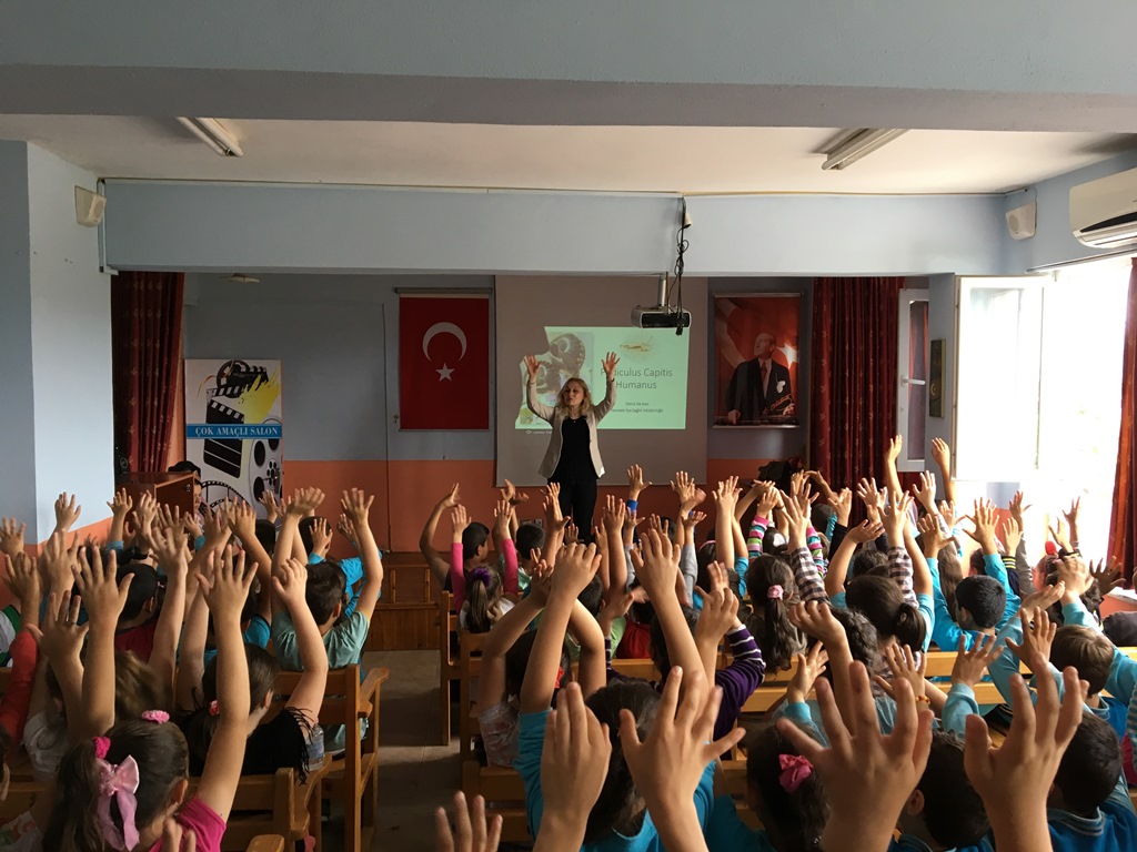 Mustafa Asımda Öğrencilere Hijyen Semineri