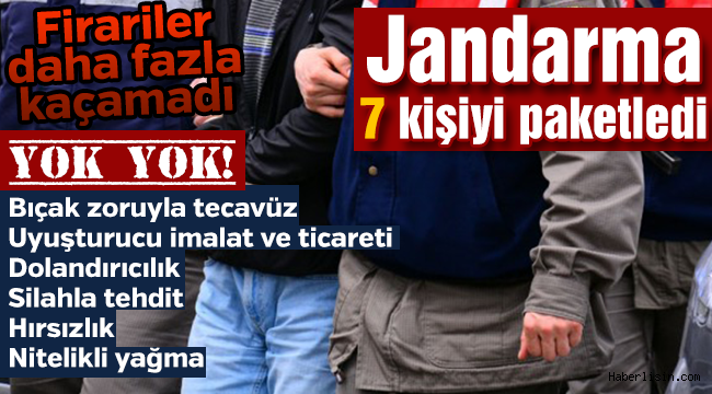 Jandarma Firarilerin Serüvenini Bitirdi