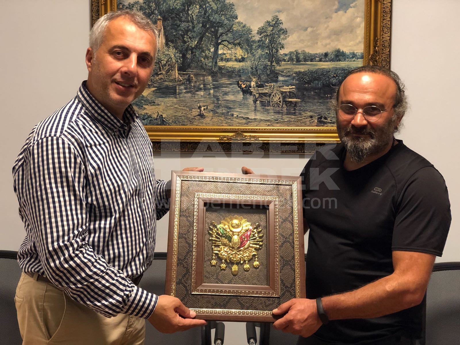 MHP İlçe Başkanı Babaoğlu Baycan’ı Kutladı