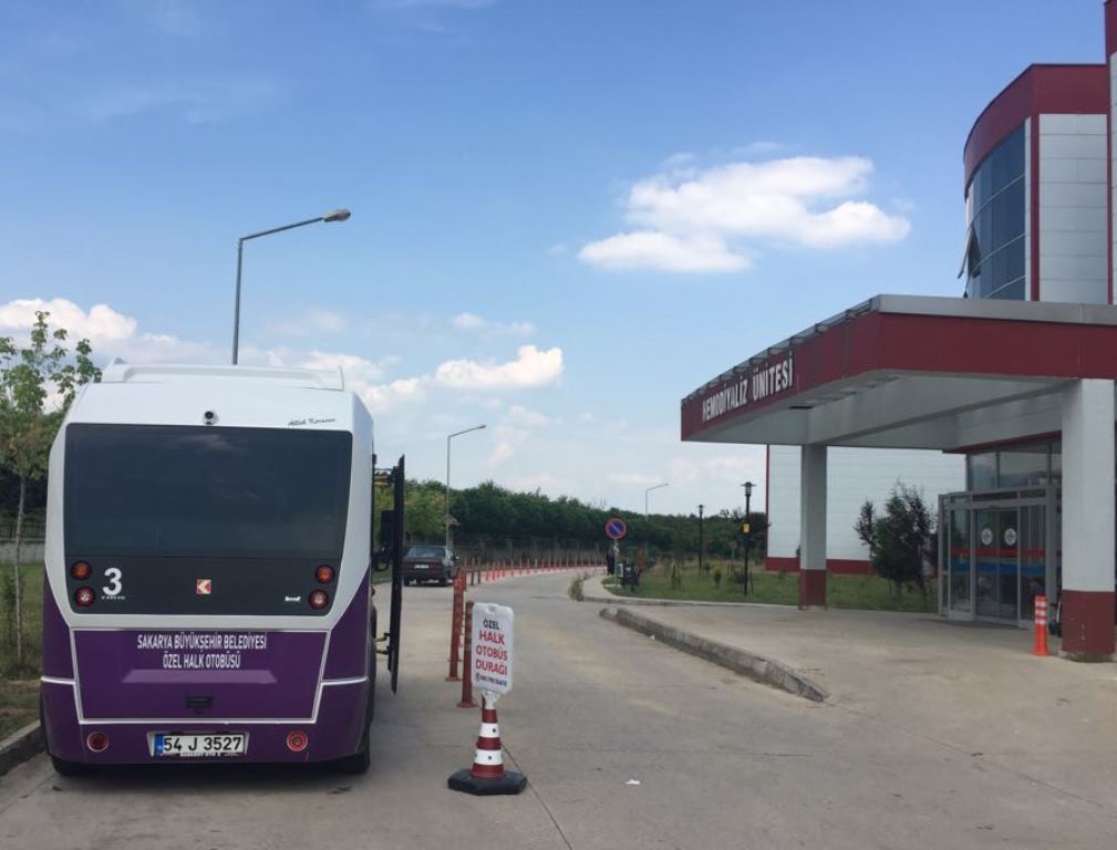 Hastane Dolmuşlarının Yeri Değişti