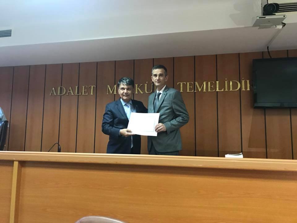 Dikbayır Mazbatasını Aldı