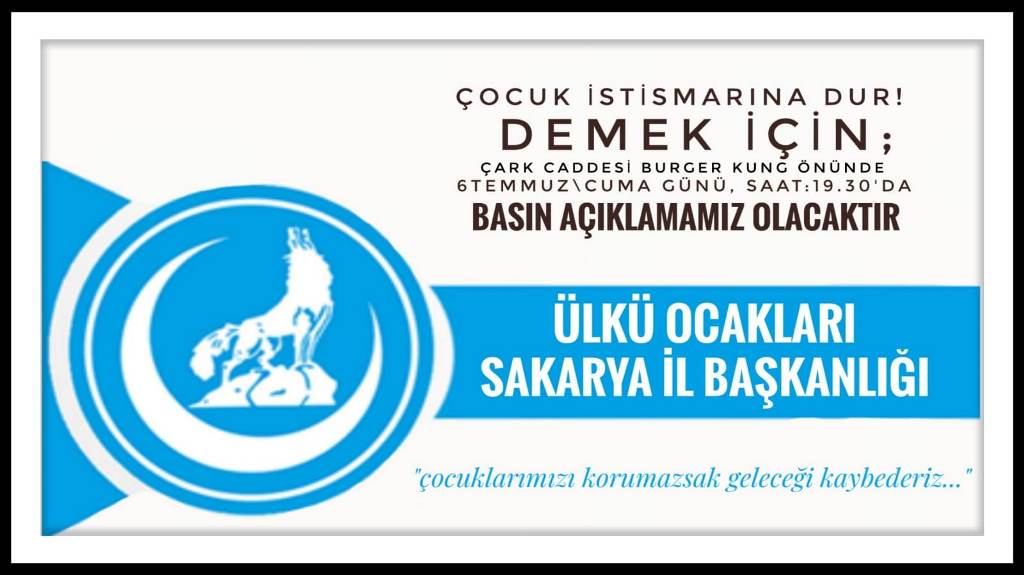 Ülkücüler çocuk istismarına dur diyecek
