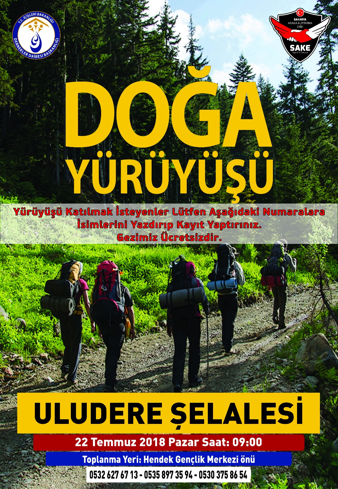 Sake'den Doğa Yürüyüşü