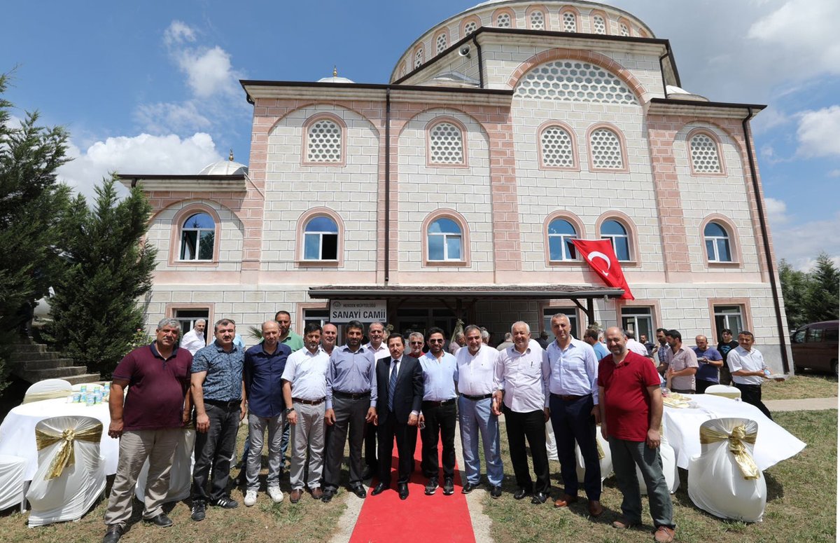 Küçük Sanayii Camisi Açılışı Gerçekleşti