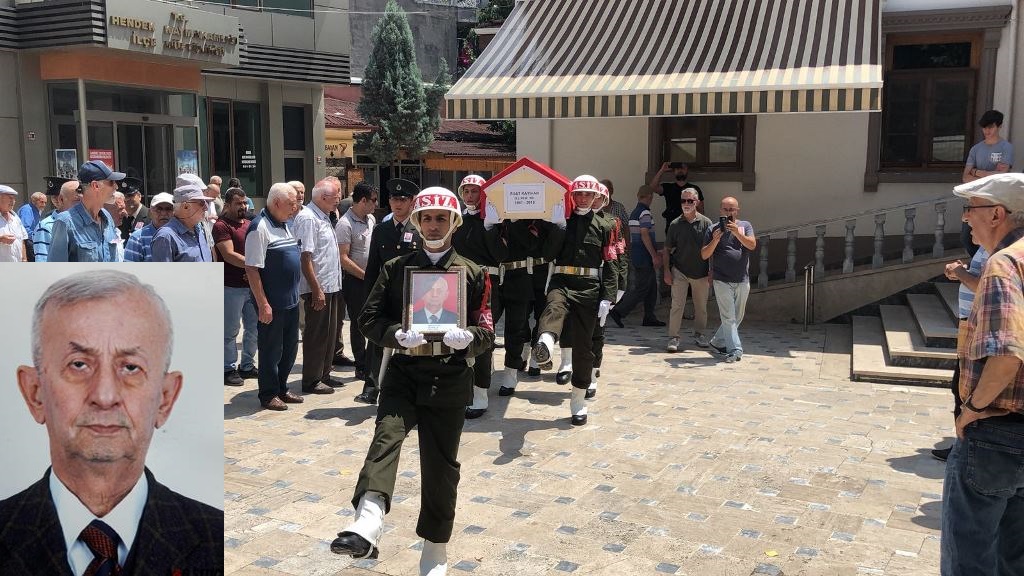 Emekli Yarbay Askeri Törenle Son Yolculuğuna Uğurlandı