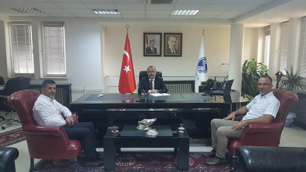 Sofu Rektör ve Rektör Yardımcılarını Ziyaret Etti