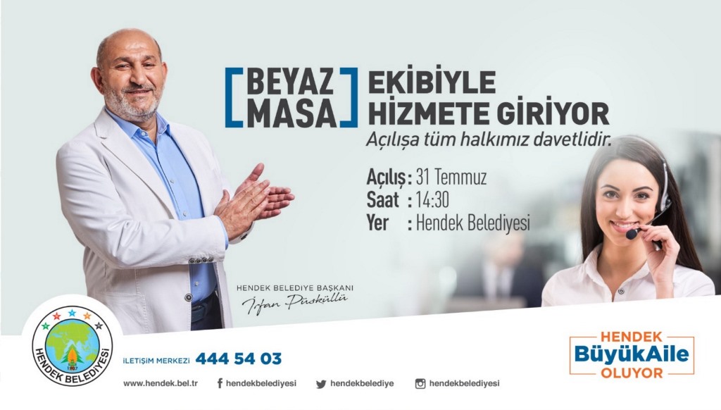 Beyaz Masa Açılıyor
