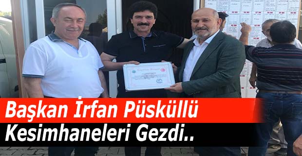 Hendek Belediyesi Kesimhaneleri Gezdi