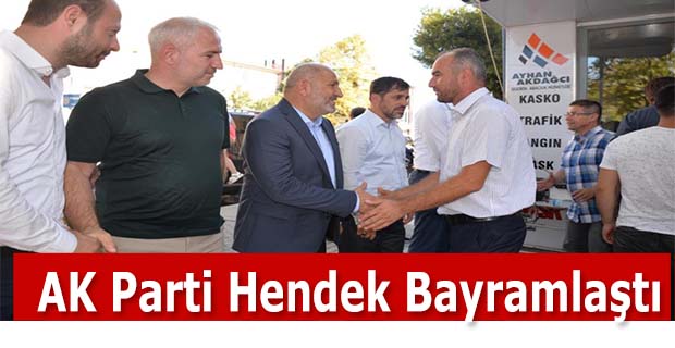 AK Parti Hendek Bayramlaştı