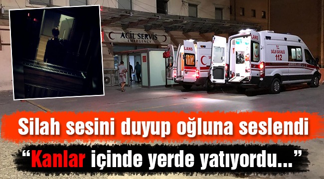 Kurşun şakağından girmiş