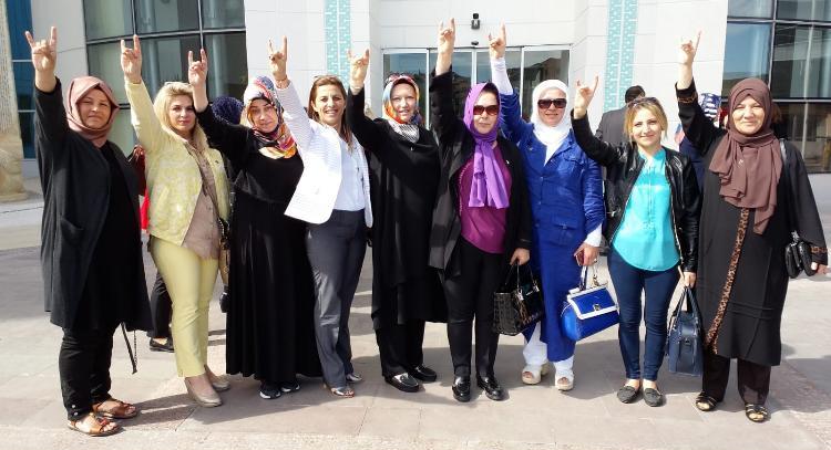 MHP Kadın Kolları Başkanı Gürbüz Ankara’da İstişare Toplantısına Katıldı