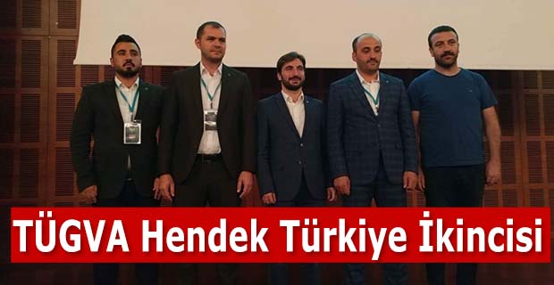 TÜGVA Hendek Türkiye İkincisi Oldu