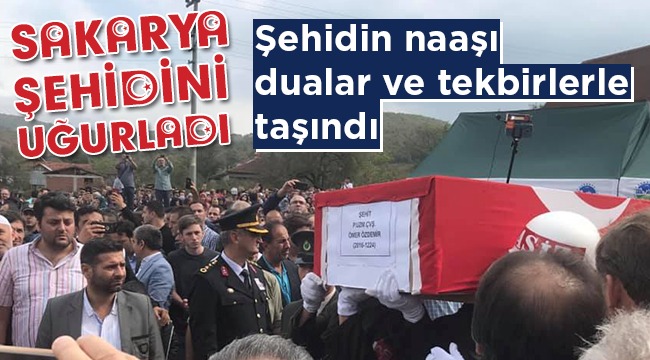 Hendek Şehidini Tekbirlerle Uğurladı