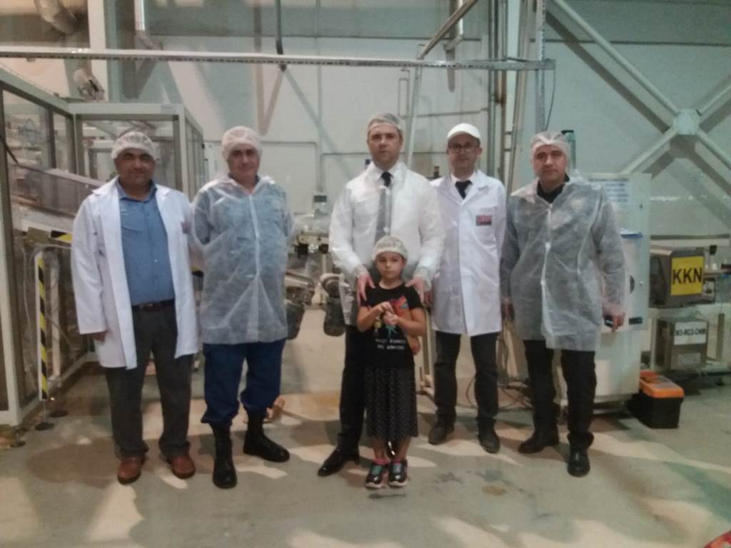 Kaymakam Burhan Makarna Fabrikasını Ziyaret Etti