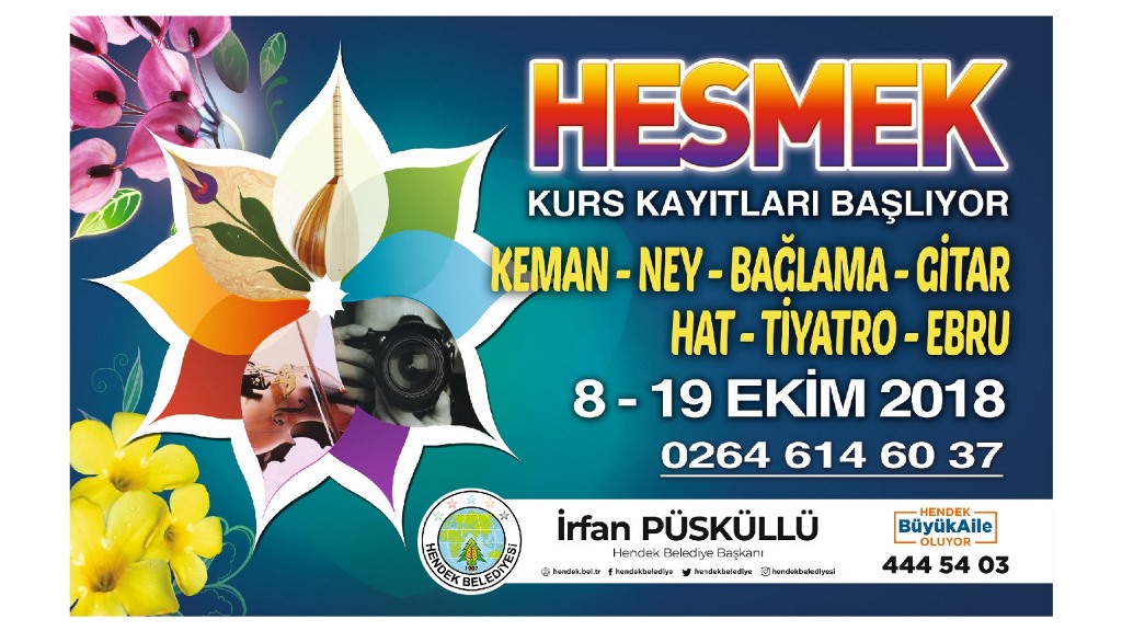 HESMEK Kayıtları Başladı