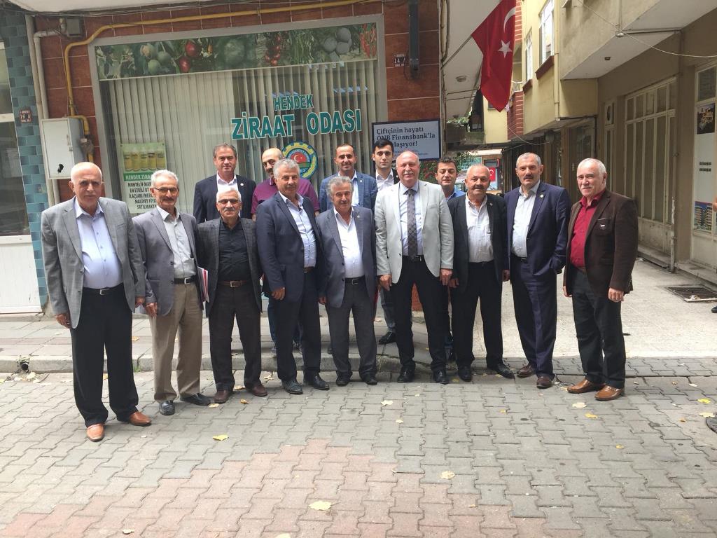 Ziraat Odası Başkanları Hendek’te Bir Araya Geldiler
