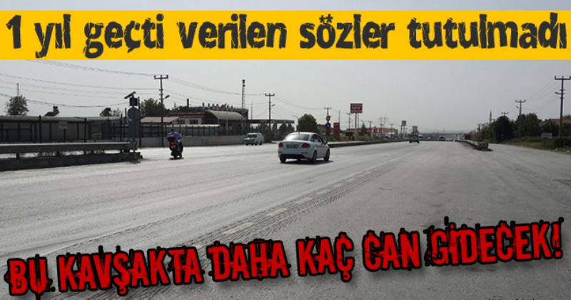 Bu Kavşakta Daha Kaç Can Gidecek!