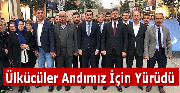 Ülkücüler Andımız İçin Yürüdü