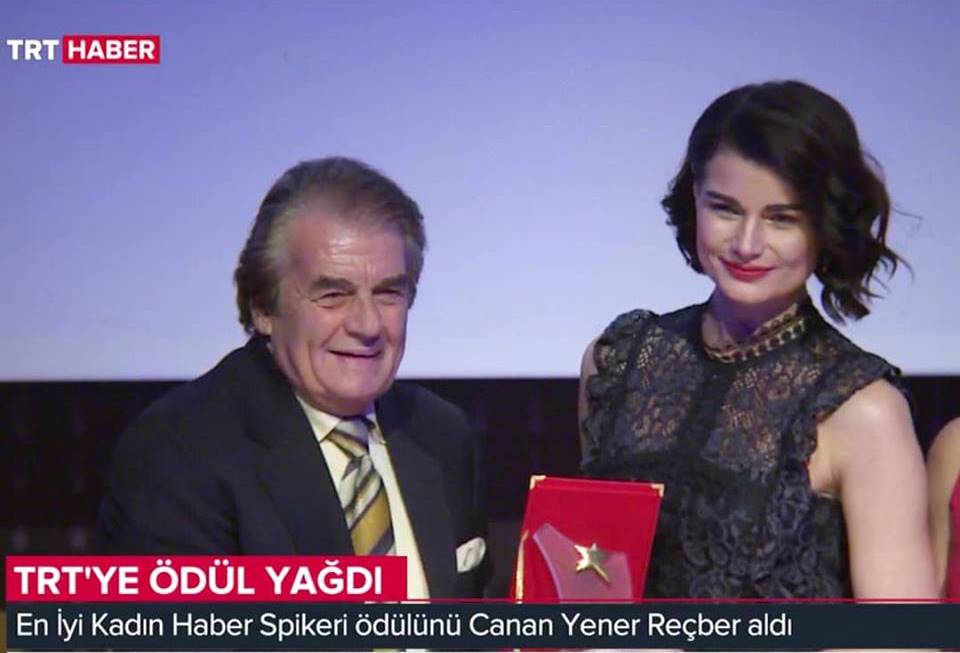 Canan Yener Reçber En İyi Haber Sunucusu Seçildi