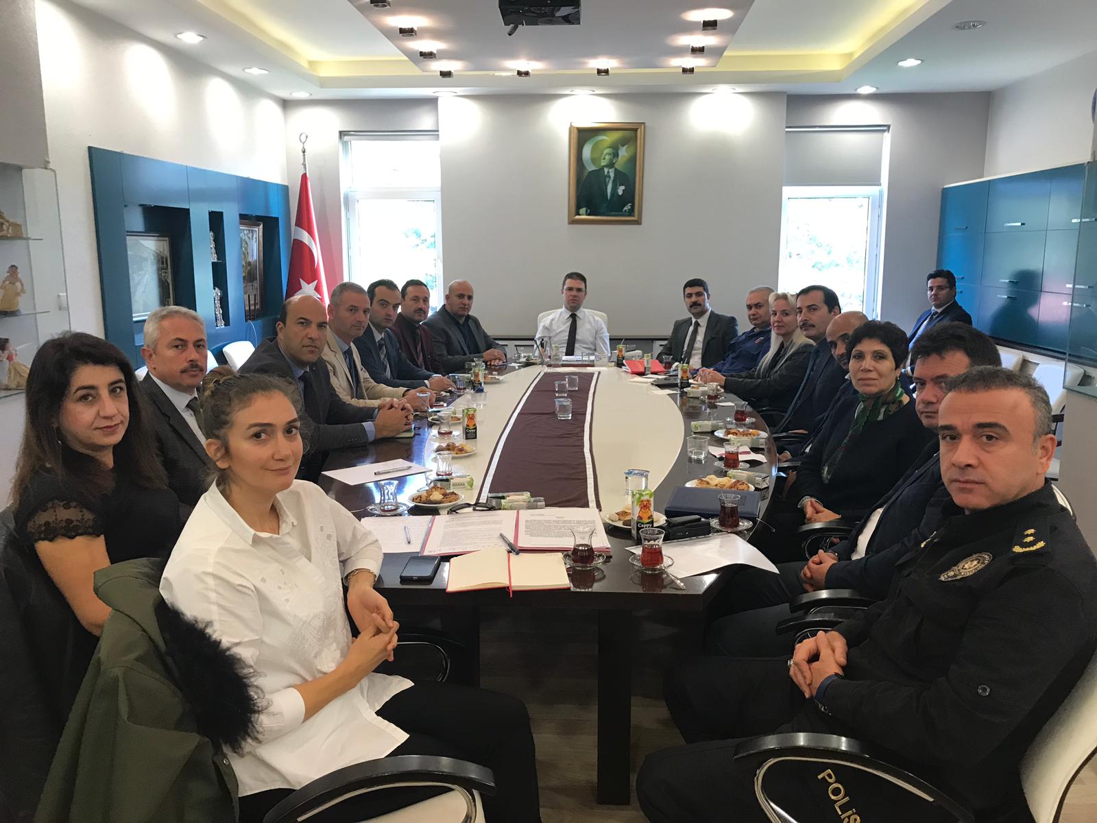Hendekte Bağımlılıkla Mücadele Çalışmaları Değerlendirildi
