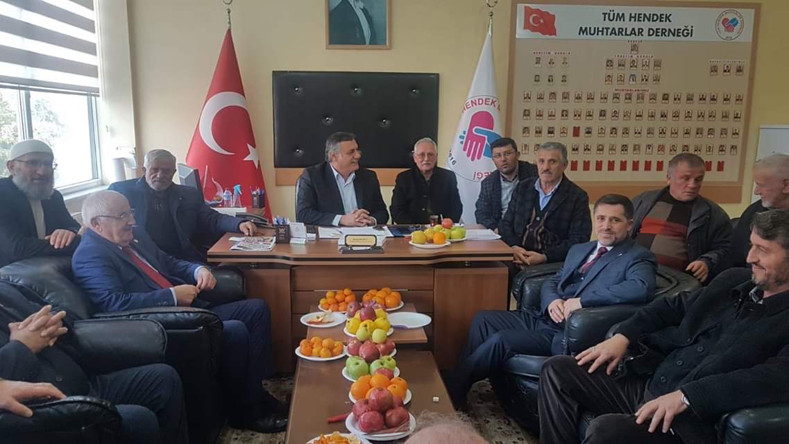 SOFU MUHTARLARLA BULUŞTU