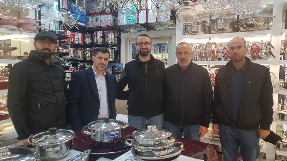 Sofu ve İsmailoğlu Esnafı Ziyaret Etti