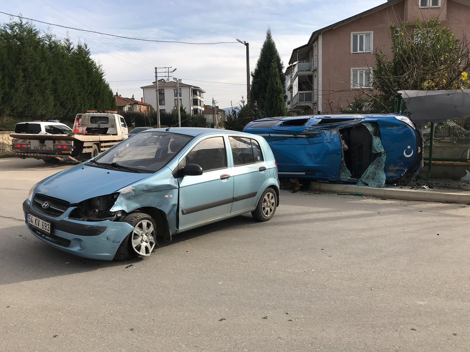 Hendek’te Kaza 1 Yaralı