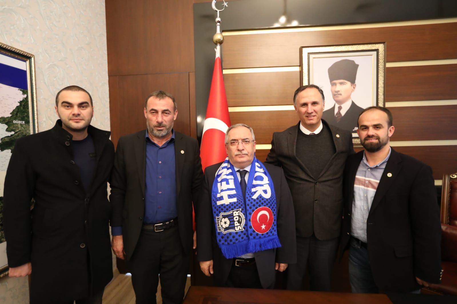 Hendekspor’dan Vali Nayir’e Ziyaret