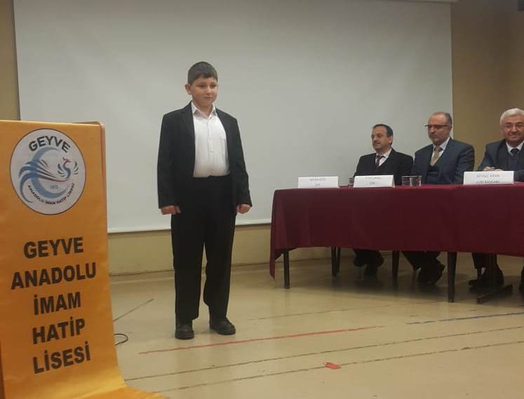 Hendekli Hafız Talha İl Birincisi Oldu